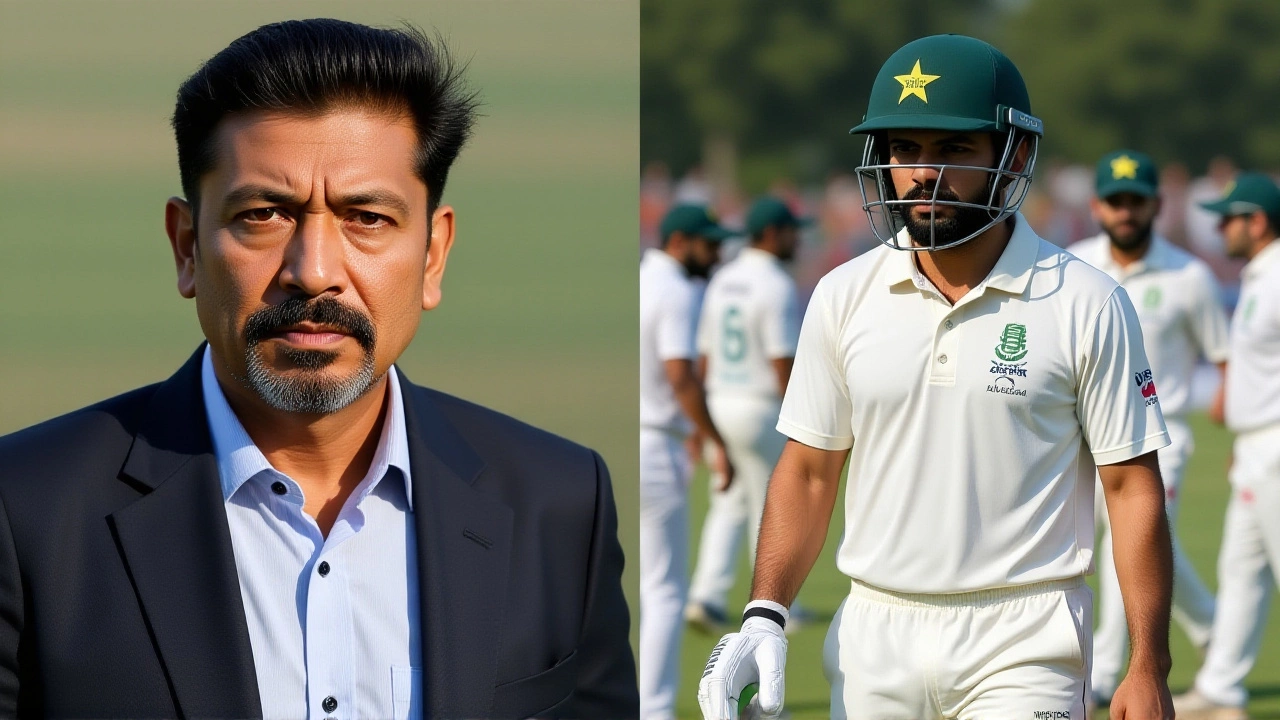 Ramiz Raja’s on‑air jab at Babar Azam sparks viral backlash in Lahore Test